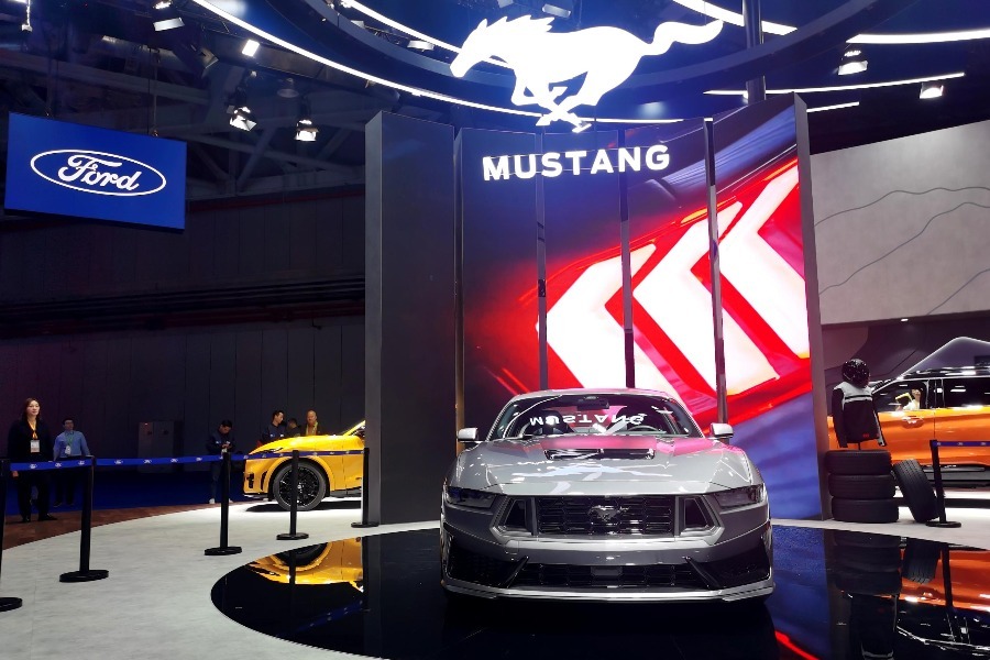 全新福特Mustang Dark Horse中國(guó)首秀，獨(dú)一無(wú)二的5.0升V8自吸動(dòng)力