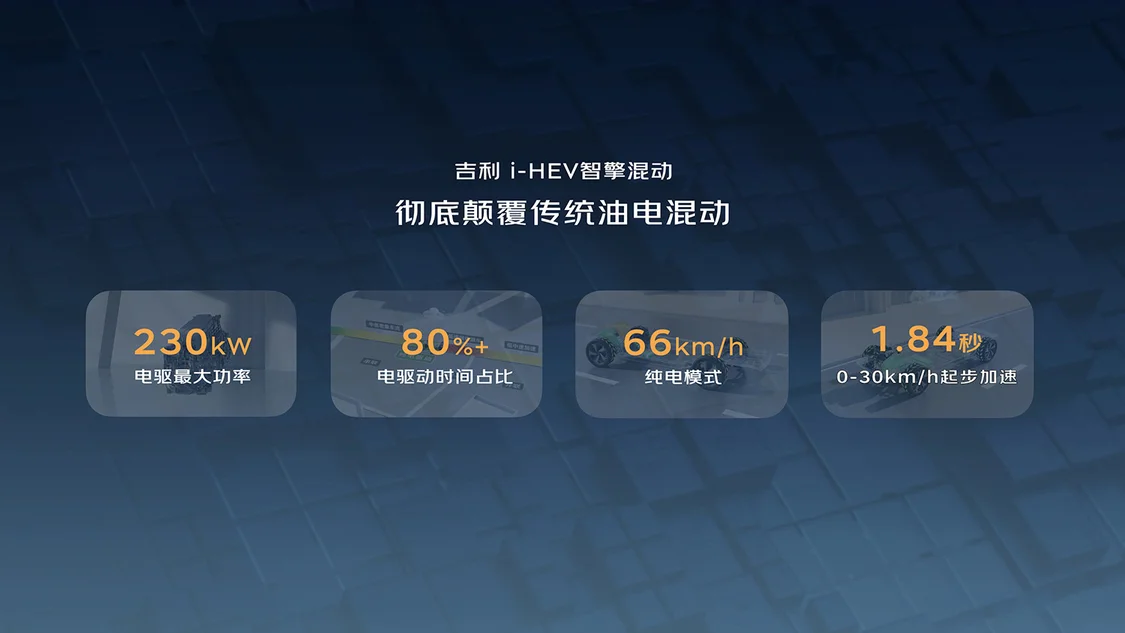 吉利中國星星瑞/星越L i-HEV智擎混動上市 限時售價9.67萬元起